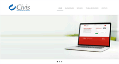 Desktop Screenshot of civis.com.br